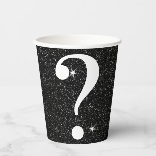 Gobelets En Papier Jeu de soirée entre gars Question Mark Bachelor Pa (Recto)