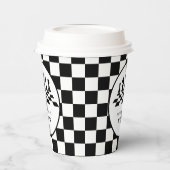 Gobelets En Papier Jeu d'échecs et pièces Nuit Joyeux anniversaire (Gauche)