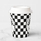 Gobelets En Papier Jeu d'échecs et pièces Nuit Joyeux anniversaire (Droite)