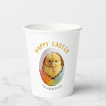 Jeu d'Oeufs de Pâques coloré à l'éclosion mignonne