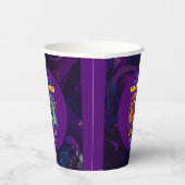 Gobelets En Papier Jeu Sur Niveau Up Jeu Vidéo Anniversaire (Droite)