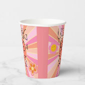 Gobelets En Papier Jeune, sauvage et trois | Coupe d'anniversaire enf (Droite)