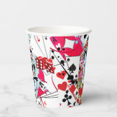 Gobelets En Papier Jeux de cartes (Verso)