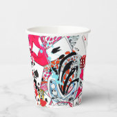 Gobelets En Papier Jeux de cartes (Gauche)