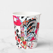 Gobelets En Papier Jeux de cartes (Droite)