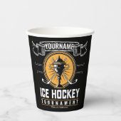 Gobelets En Papier Jeux de hockey sur gazon (Recto)