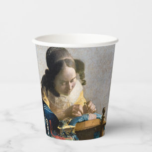 Gobelets En Papier Johannes Vermeer - Le Lacemaker