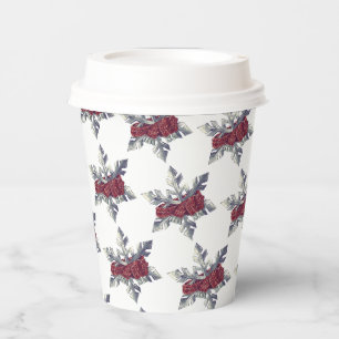 Gobelets En Papier Joie de Noël pour les amateurs de café