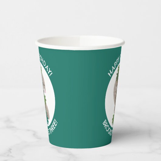 Gobelets En Papier Joli anteater pangolin personnalisé anniversaire (Gauche)