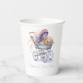 Gobelets En Papier Joli Baby Pram (Verso)