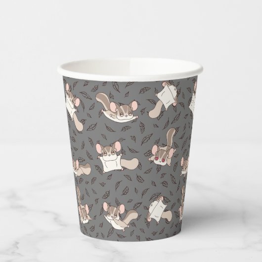 Gobelets En Papier Joli Cartoon Glider à sucre (Gauche)