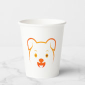 Gobelets En Papier Joli chiot (Recto)