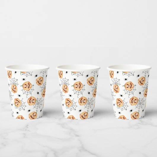 Gobelets En Papier Joli Halloween (Multi)