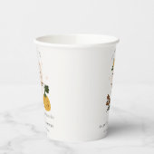 Gobelets En Papier Joli Halloween Blush Ghost Little Boo Baby shower (Gauche)