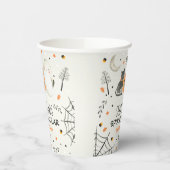 Gobelets En Papier Joli Halloween Ghost Spooktacular Anniversaire Déc (Gauche)