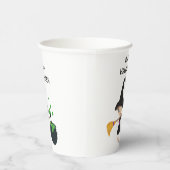 Gobelets En Papier Joli Halloween sorcière Halloween (Droite)