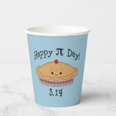 Gobelets En Papier Joli Joyeux Pi Day ! (Recto)