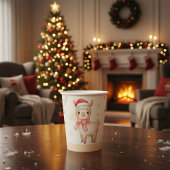 Gobelets En Papier Joli lama de Noël