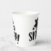 Gobelets En Papier Joli Noël de Noël Oh Snap (Gauche)