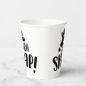 Gobelets En Papier Joli Noël de Noël Oh Snap (Droite)