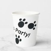 Gobelets En Papier Joli petit ours drôle (Verso)