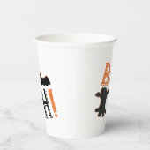 Gobelets En Papier jolie booyah halloween tter en papier (Droite)