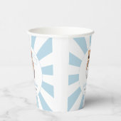 Gobelets En Papier Jolie chouette à l'éclosion bientôt bébé garçon ta (Droite)