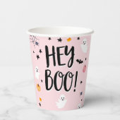 Gobelets En Papier Jolie Fantôme Halloween Fête Anniversaire Fille ro (Verso)