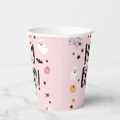 Gobelets En Papier Jolie Fantôme Halloween Fête Anniversaire Fille ro (Droite)