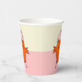 Gobelets En Papier Jolie poussette de Pâques avec Dessin d'oignon (Droite)