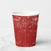 Gobelets En Papier Jolly Christmas Cheers with Santa Champagne winter (Droite)