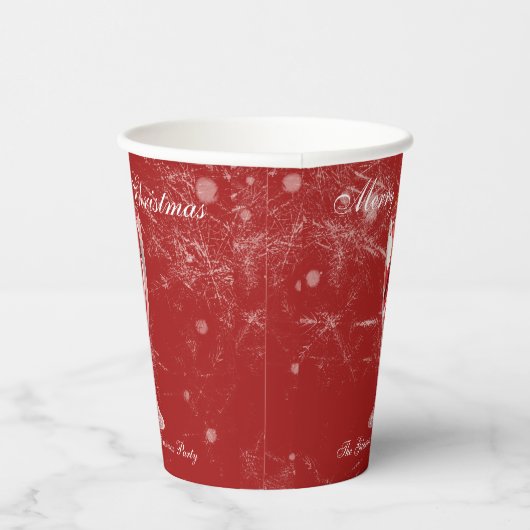 Gobelets En Papier Jolly Christmas Cheers with Santa Champagne winter (Droite)