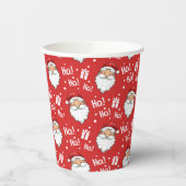 Gobelets En Papier Jolly Noël Père Noël (Gauche)
