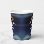 Gobelets En Papier Jolly roger Pirate anniversaire (Gauche)