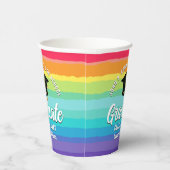 Gobelets En Papier Jote Rainbow Graduate LGBTQ Graduate Party (Droite)
