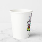 Gobelets En Papier Jouer Baby shower de loup mignon (Droite)