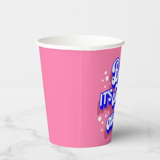 Gobelets En Papier Jouer bébé, c’est froid en hiver (Droite)