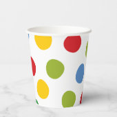 Gobelets En Papier Jouets Jouets Anniversaire Couleurs primaires Papi (Verso)
