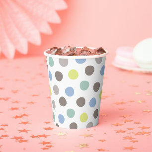 Gobelets En Papier Jouets pour garçons Anniversaire enfant Bleu paste
