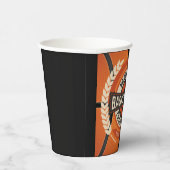 Gobelets En Papier Joueur personnalisé de l'équipe de basket-ball Ath (Droite)