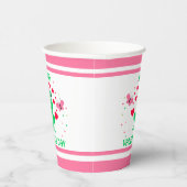 Gobelets En Papier Jour des Valentines "Hoppy" (Droite)