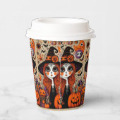 Gobelets En Papier Jour d'Halloween de la sorcière morte (Droite)