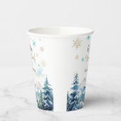 Gobelets En Papier Jour fabuleux pour l'hiver (Gauche)