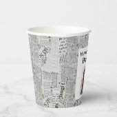 Gobelets En Papier Journal photo d'anniversaire heureuse (Droite)