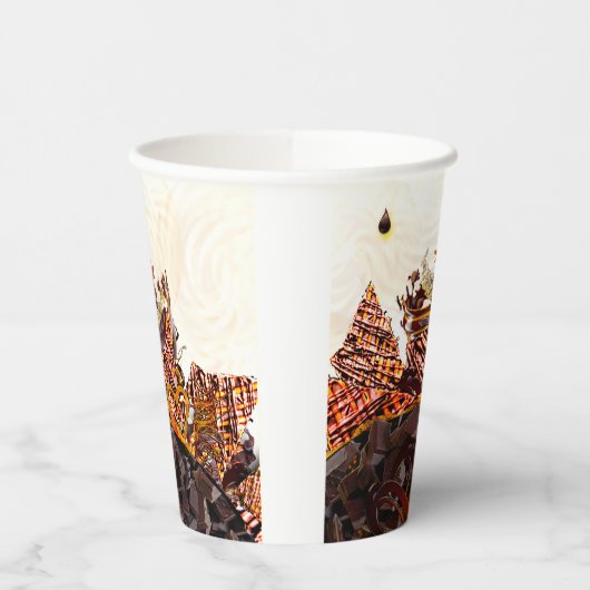 GOBELETS EN PAPIER JOURNÉE DU SOLEIL DOUCE ! :) (Gauche)