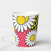 Gobelets En Papier Jours de marguerite (Droite)