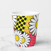 Gobelets En Papier Jours de marguerite (Recto)