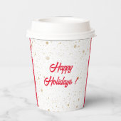 Gobelets En Papier Jours jusqu'à la Personnaliser de Noël (Verso)