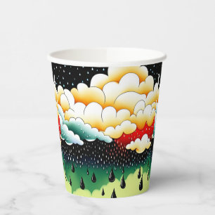Gobelets En Papier Jours pluvieux