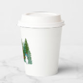 Gobelets En Papier Joyeuse Coupe de Noël jetable (Gauche)